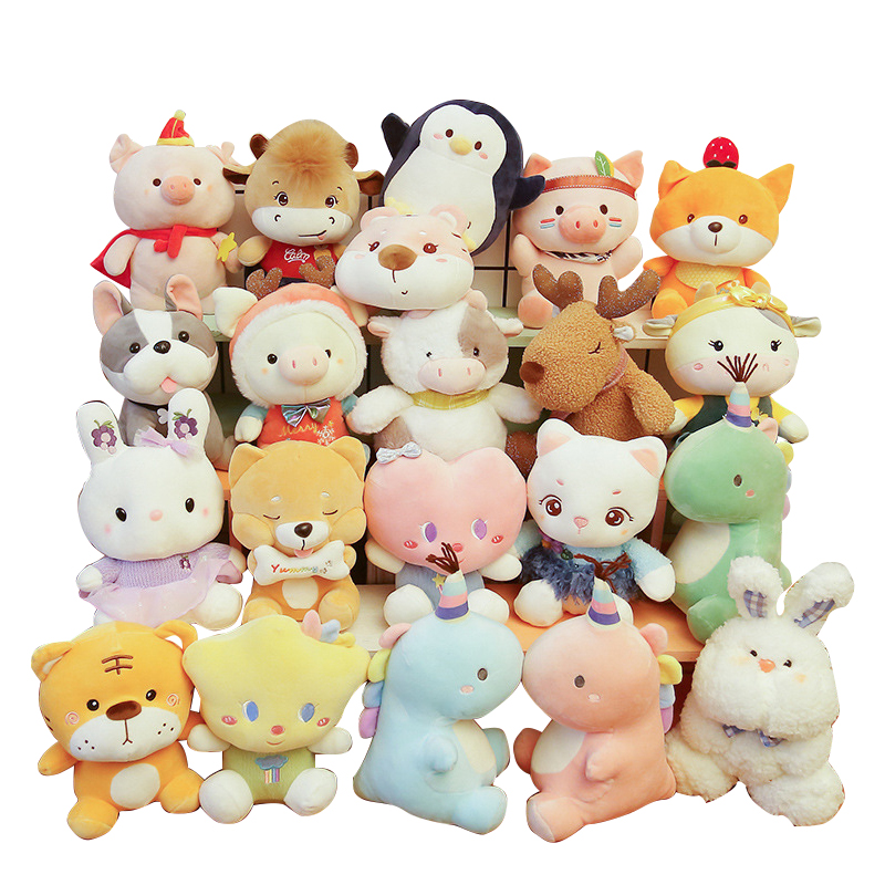 Manufacturer Oem Odm Custom Stuffed Plush Toys Peluches Al Por Mayor Plush Doll Pet Animal Soft Stuffed Plush Toys For Kids 