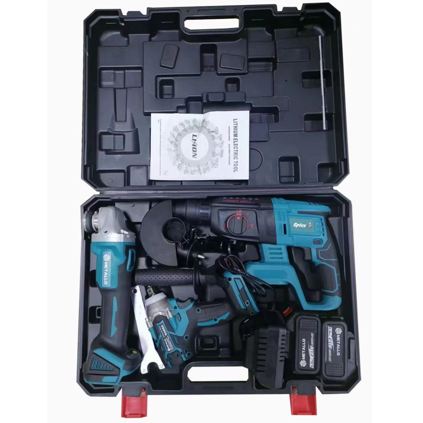 Binli Wholesale High Quality Cordless 3 Combo Kits Electric Brushless Power Tools Set