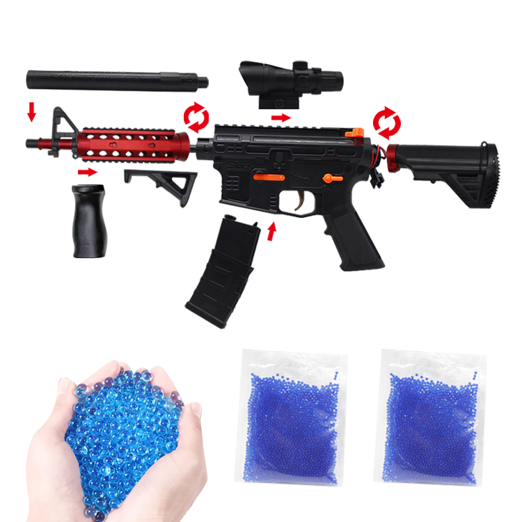 Toy Gel Water Ball Orbi Gun Bullet Blaster Kids Play Splatter Ball Gun Toy For Boys 