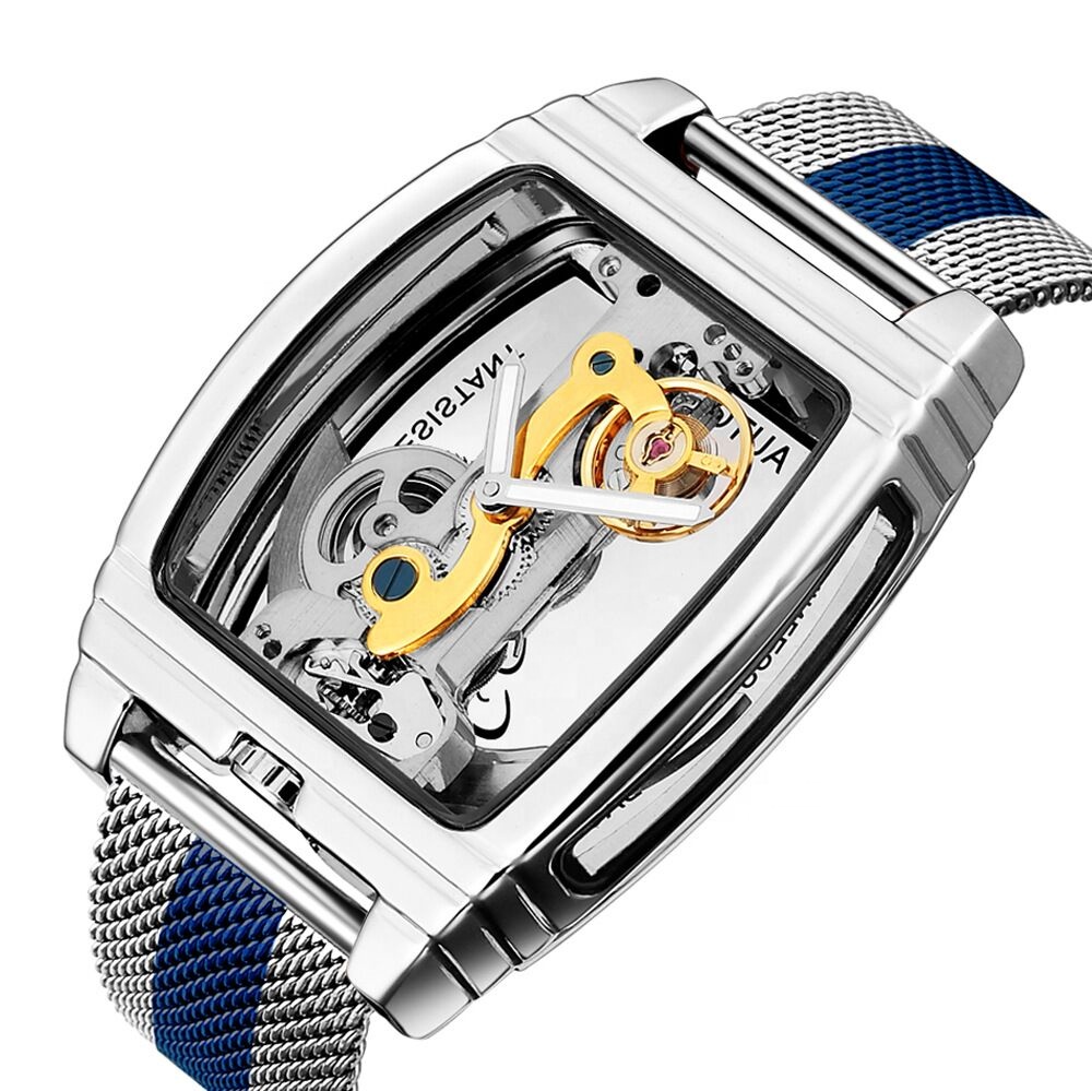 Automatic Mechanical Watch For Men Cheaper Price Skeleton Luxury Men Wristwatch 