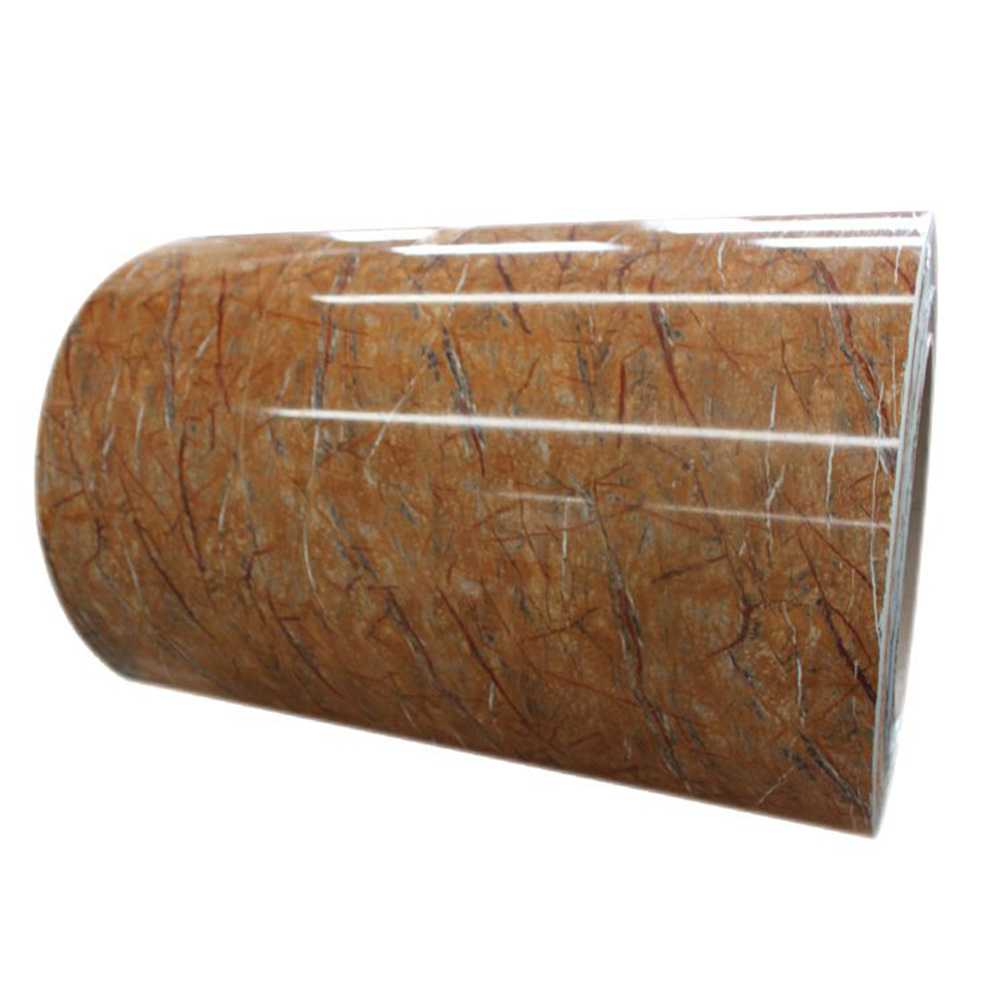 Cold Rolled Prepainted Galvanized Wooden Pattern Printed Ppgi Steel Coils For Home Decoration 