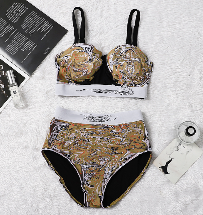 Summer Swimwear Beachwear Bathing Suits Designer Swimsuits Famous Brands Name Bikini Sets For Women Two Piece Swimsuits 