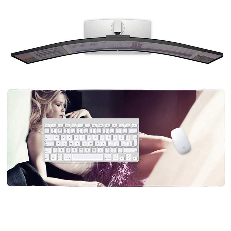 Custom Sexy Girl Large Size Mouse Pad Laptop Gamer Computer Desktop Keyboard Gaming Accessories 