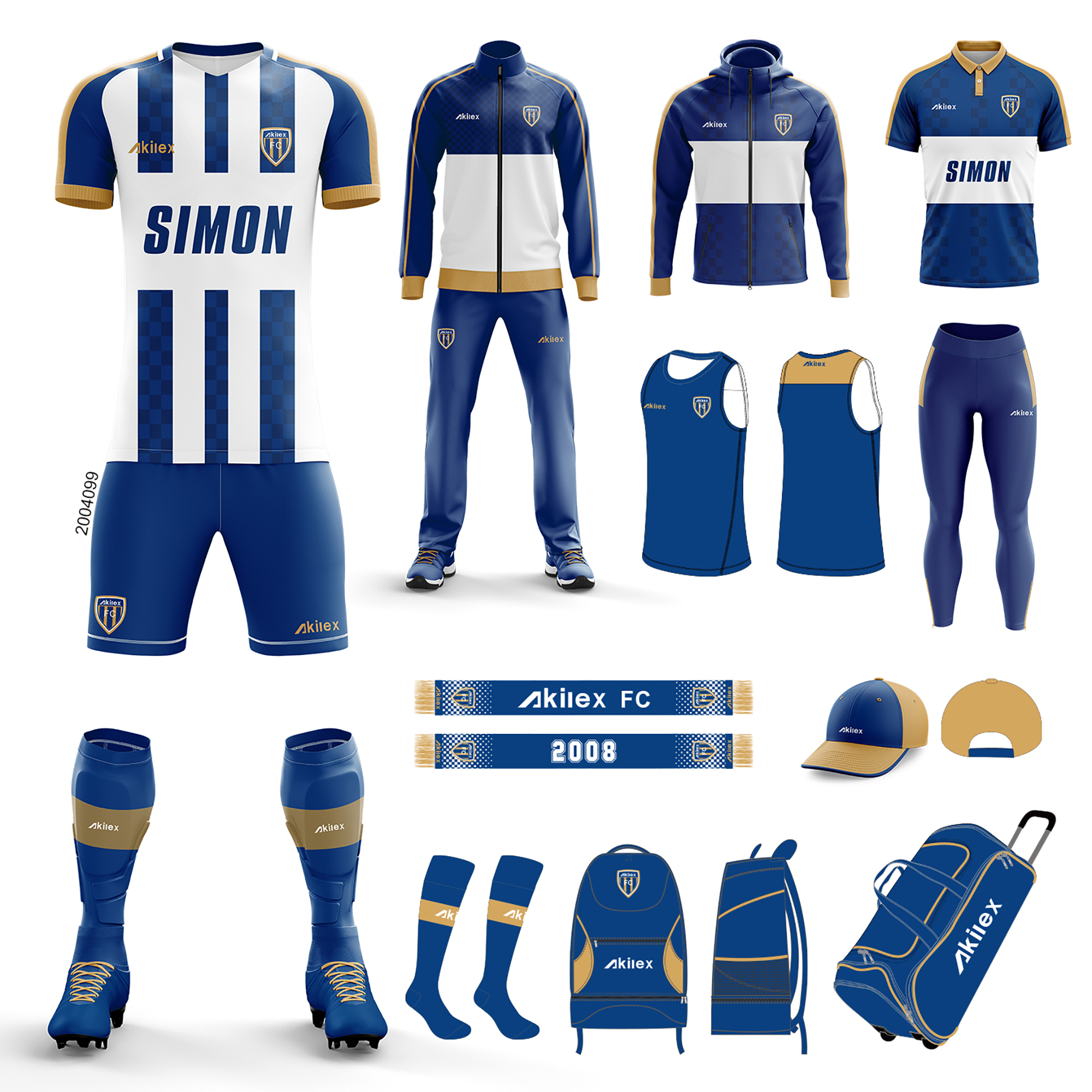 Akilex 2022 New Design Wholesale Soccer Uniform Quick Dry High Quality Soccer Jersey Of Sportswear 