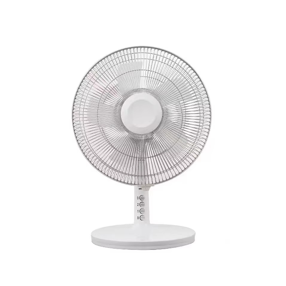 Table Fan Tabletop Lithium Battery 12 Inch 5 Blades Rechargeable Wireless Air Cooling System Brushed Motor Appliance Hot Selling