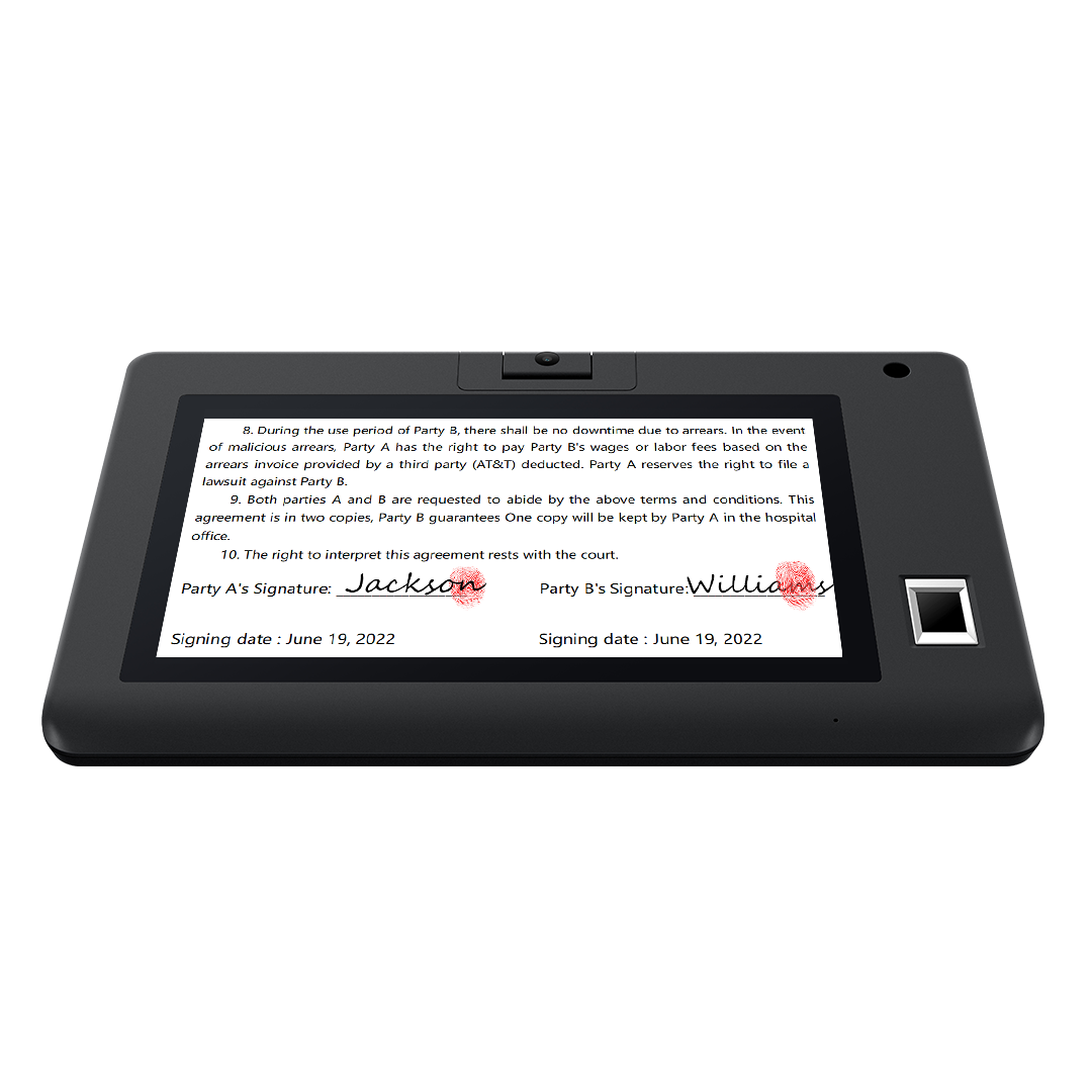 Electron Signature Pad Computer Accessories Electronic Signing Pad For Bank Hospital Hotel Signature Solution Huion Ds1031 