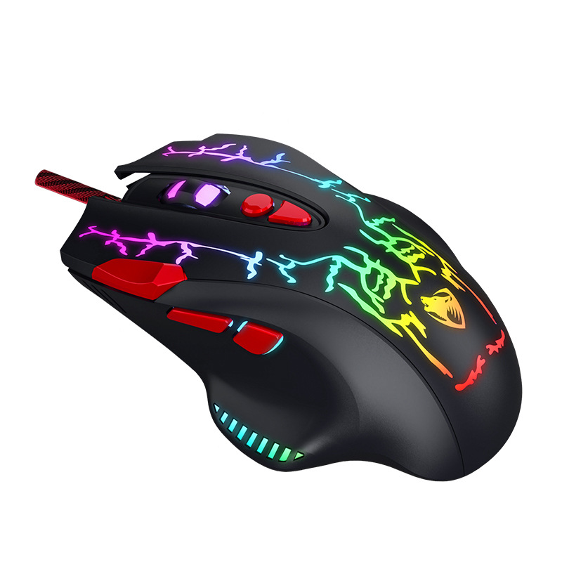 Best Laptop Computer Internet Cafe G550 Optical Led Glowing Wired Drivers Usb 6400 Dpl Gaming Mouse 