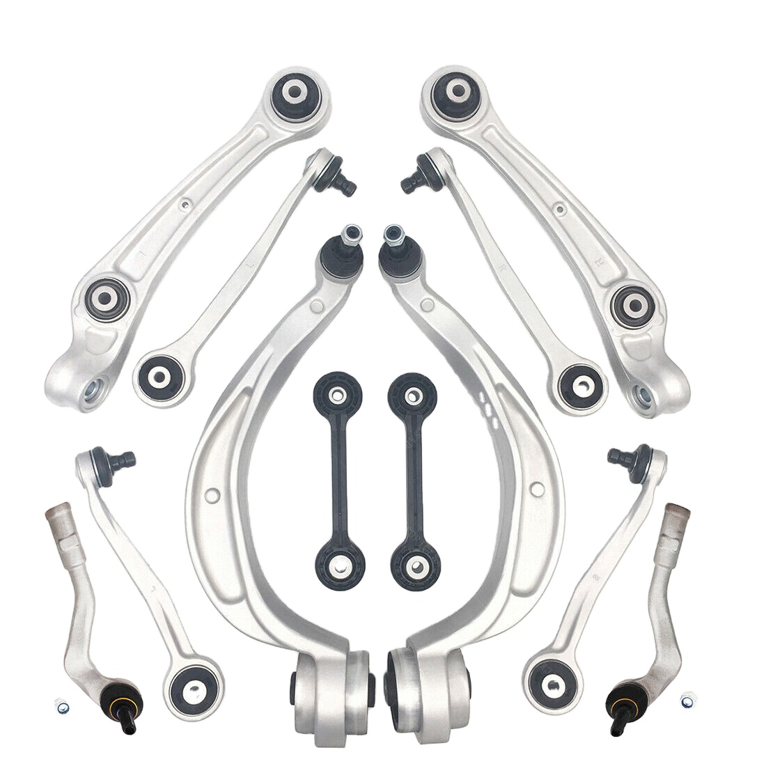 12pcs Fits Audi A4 A5 Q5 8k 8r 8t B8 Control Arm Suspension Kit 8k0498998 