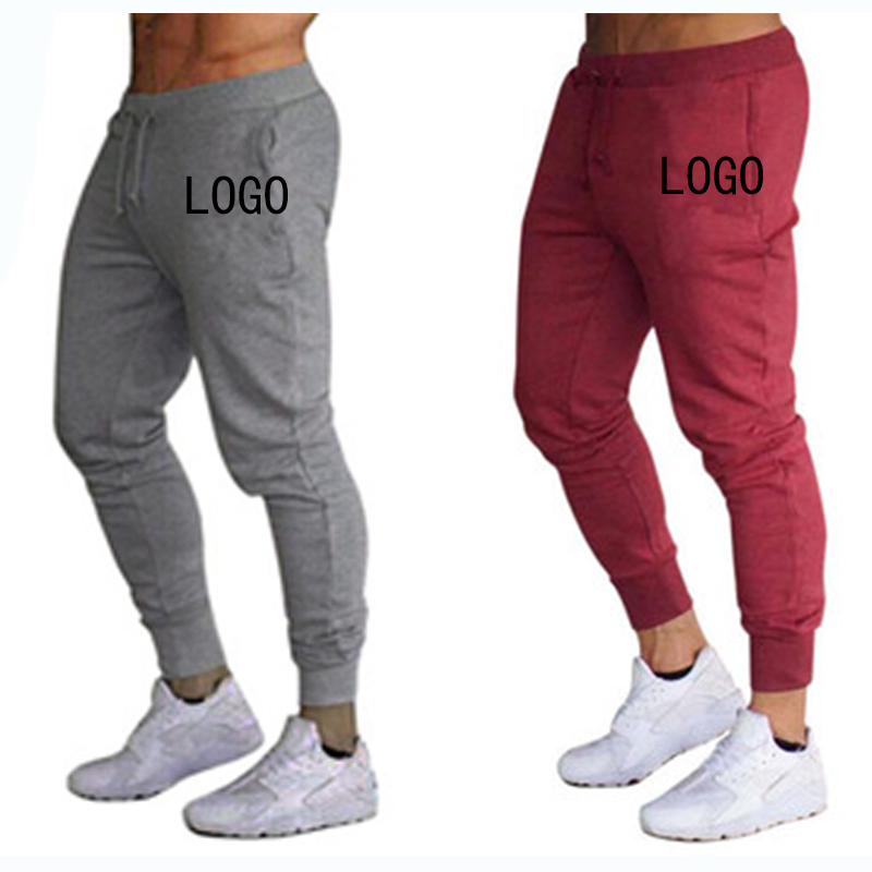 Wholesale Custom Logo Sports Pants Mens Gym Running Track Pants Jogger Mens Sweat Pants