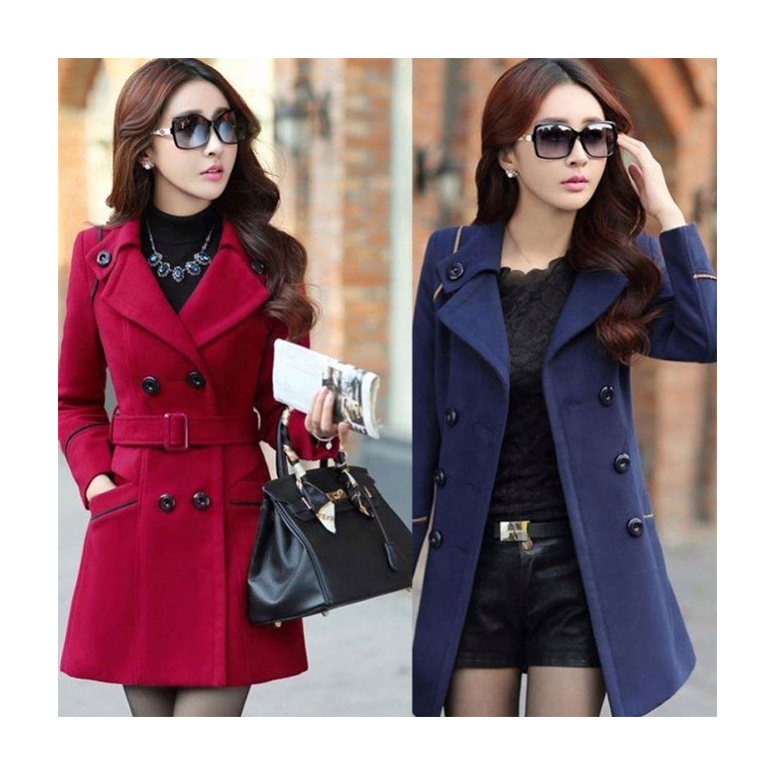 China Factory Hot Selling Products Women Autumn Winter Coats Jackets Thick Long 