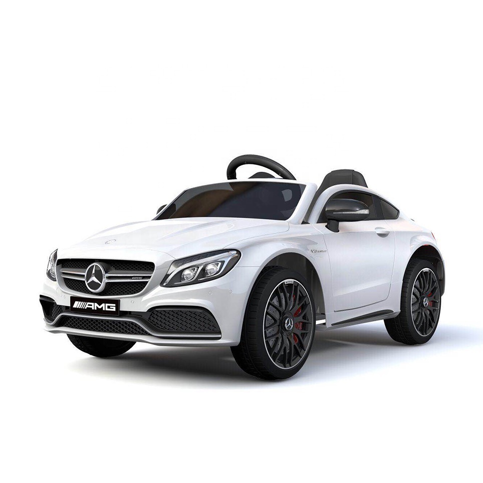 Kids Ride-on Car Licensed Mercedes-benz C63 Amg Electric Toy 12v Remote 