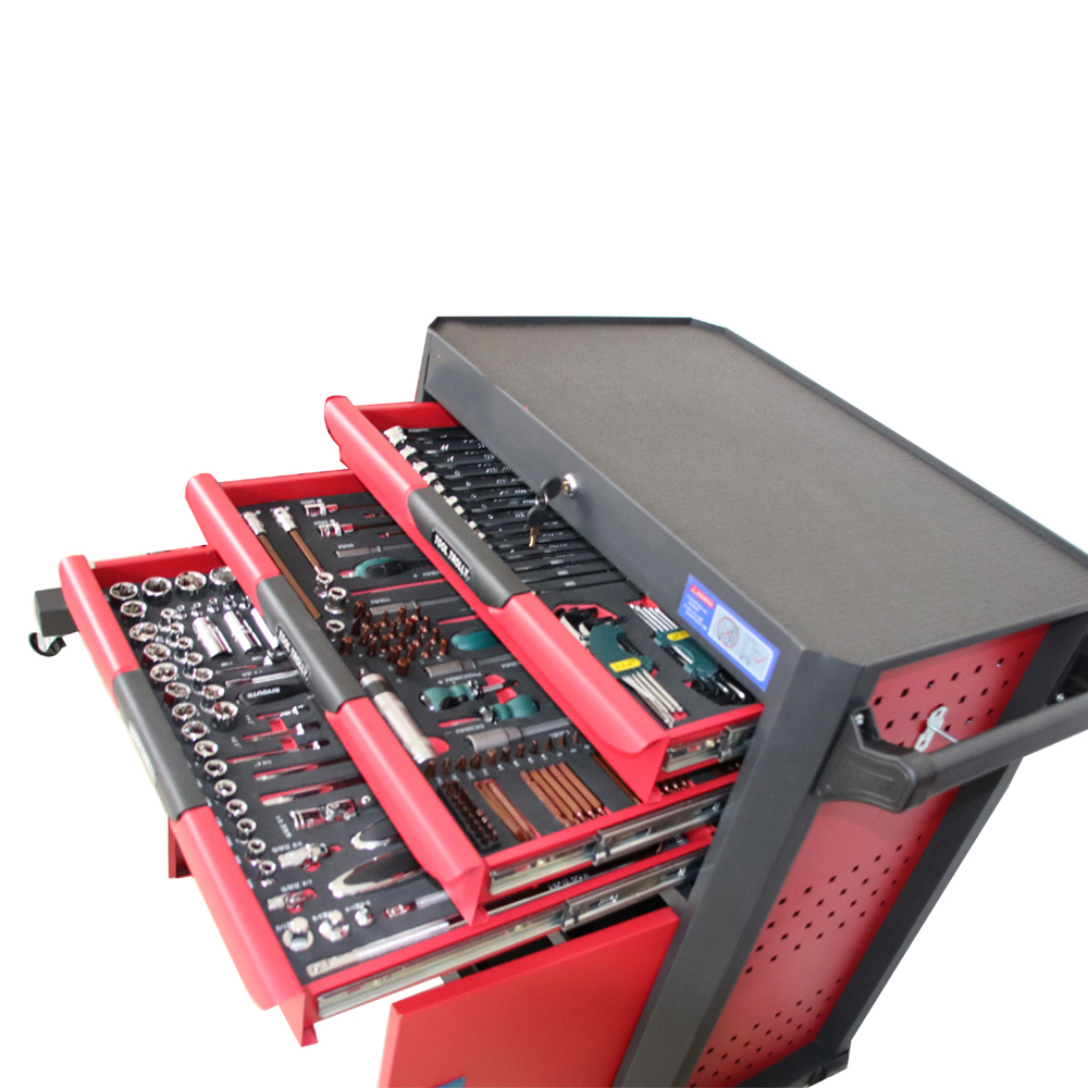 Auto Repair Tool Trolley Garage Use 250pcs Metal Tool Cabinet Tool Box 
