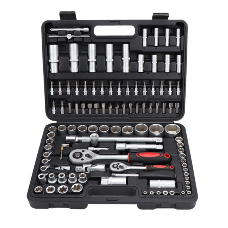 Multifunctional Auto Repair Tools Wrench Set Combination 108 Pcs Socket Wrench Set 