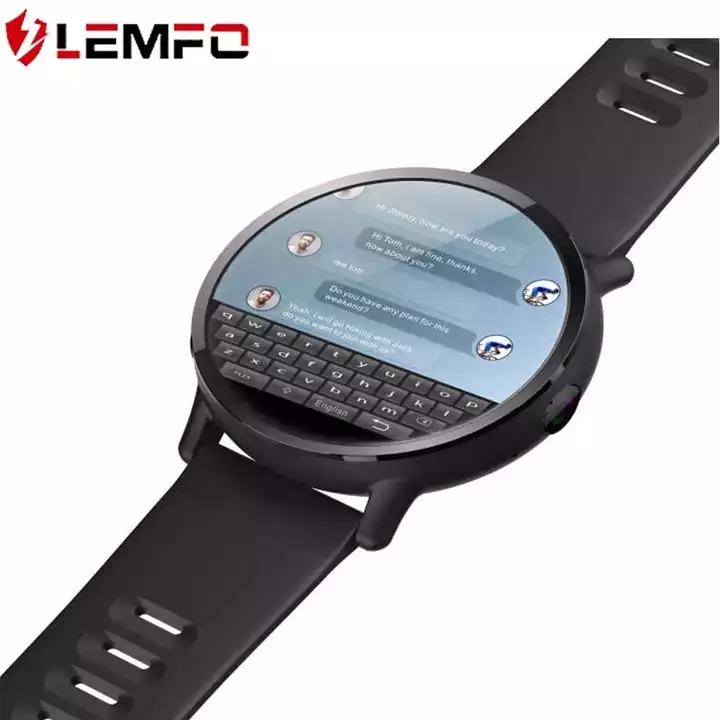 Lemfo Lemx Smart Watch For Men Women Gps Wifi Android Smartwatch 2022 900mah 8mp Camera 1g 16gb Sports Watches 2 Inch 640*590 Hd 