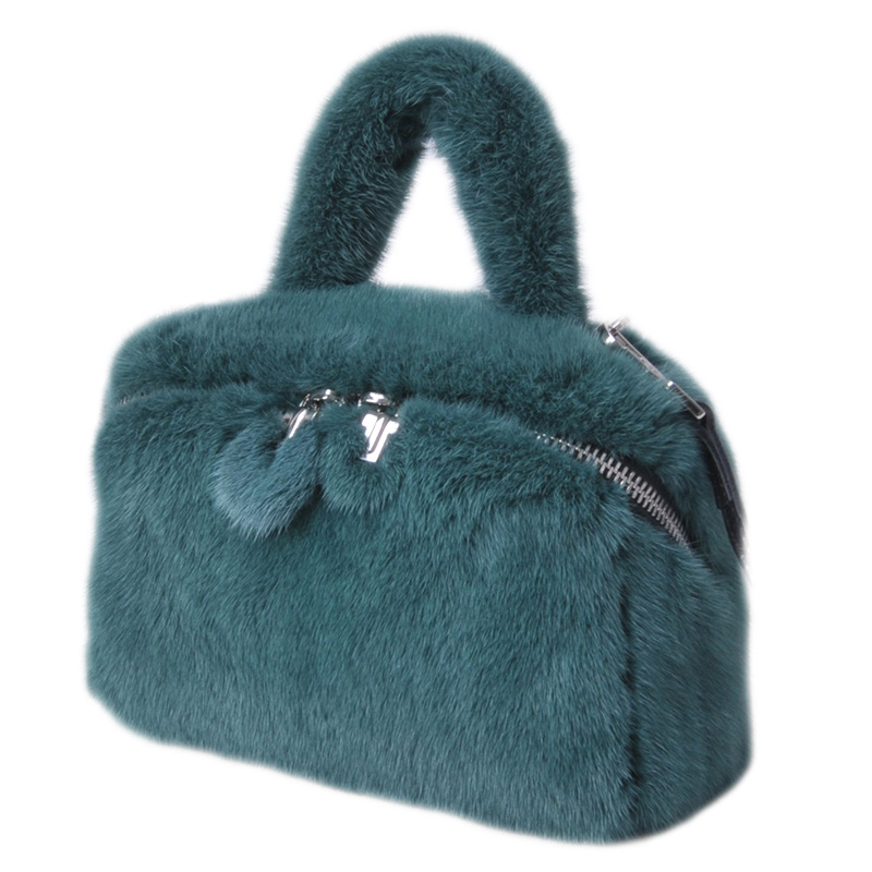 New Arrival Fashion Luxury Fur Bag Winter Real Mink Fur Handbags For Women 