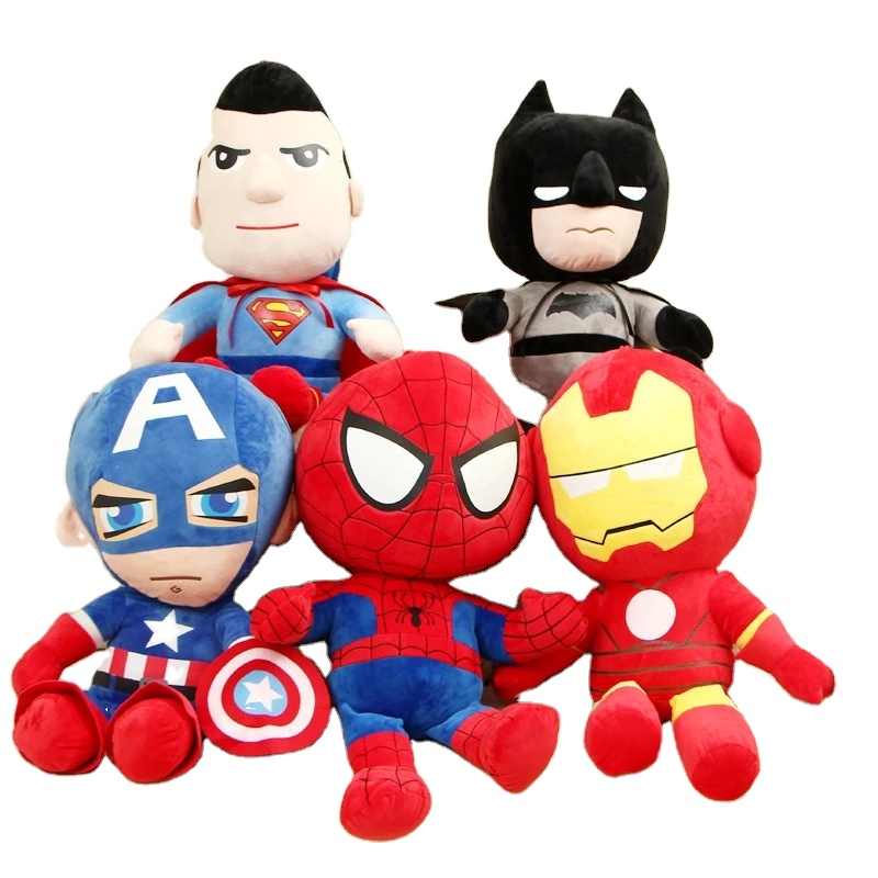 Hot Selling Cartoon Soft Plush Doll Toys Hero Movie Characters Cute Mini Plush Pillow Toys For Kids In Stock 
