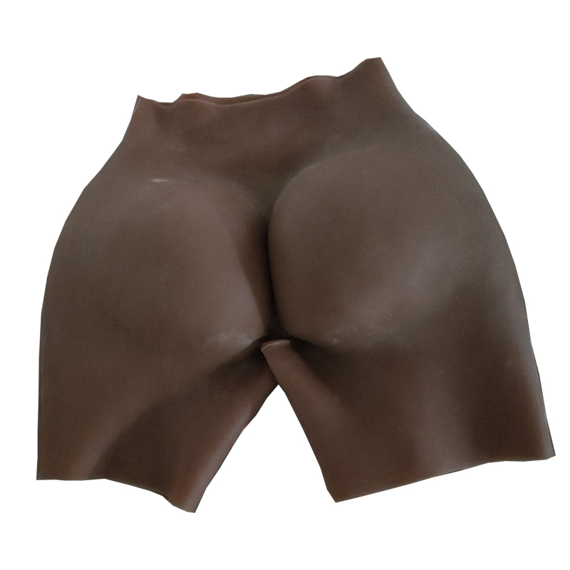 Solid Elastic Sexy Padded Enhancing Fake 1.2cm Butt Silicone Buttocks Push up Hips Women's Underwear & Shapewear