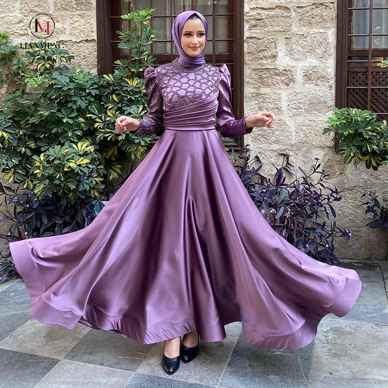 Lianemeng As056 Custom Vendor 2023 Luxury Dresses Women For Muslim Lady Elegant Abaya Women Muslim Dress 