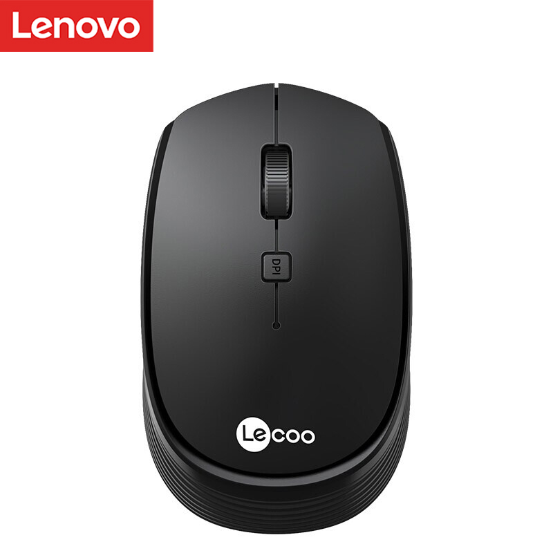 Lenovo Lecoo Ws202 Wireless Mouse High Quality Mouse Laptop Computer Accessories 1200dpi 4d Portable Usb Wireless Mouse 