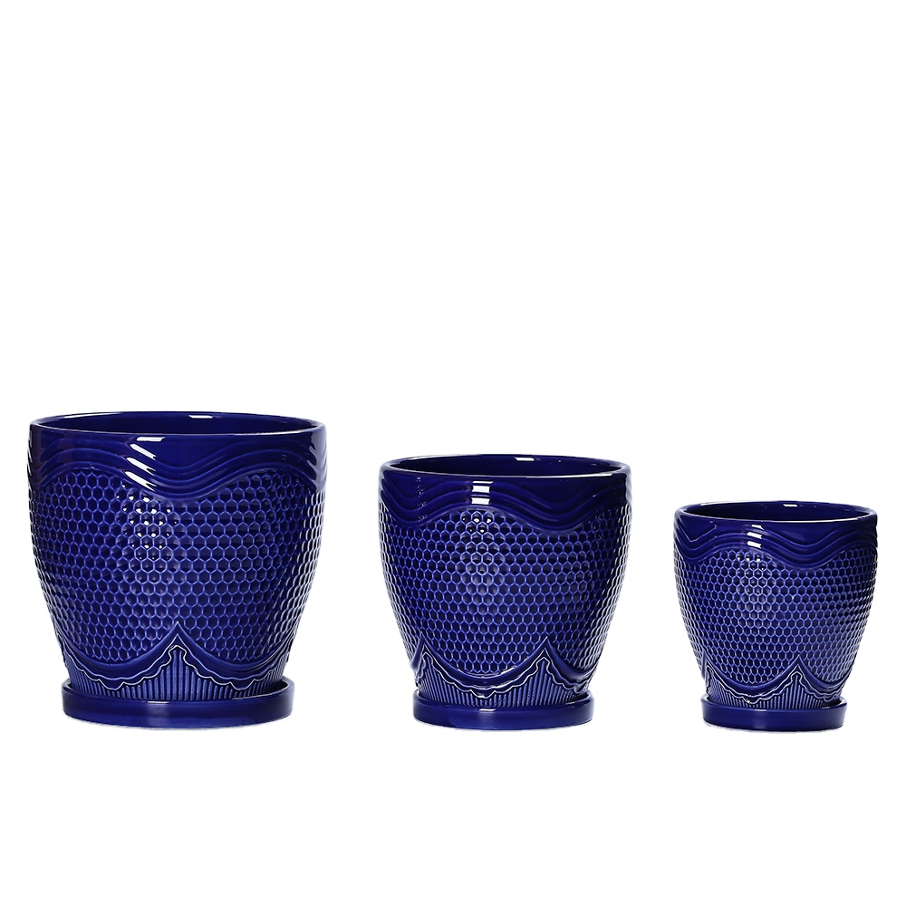 Wholesale Cheap Price Fashion Design Ceramic Flower Pots Succulent Pot Small Pot For Home Decoration 