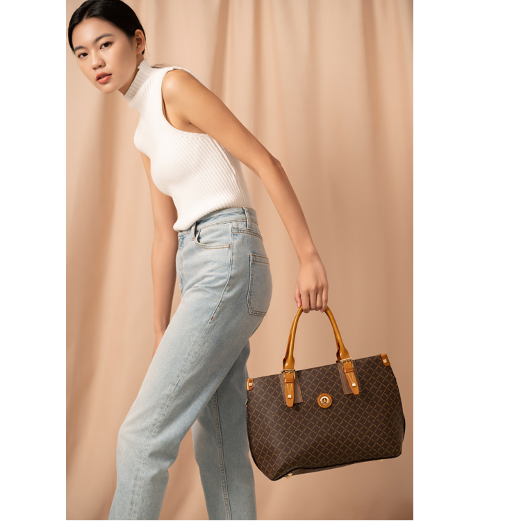 Factory Wholesale Newly Fashion Brand Design Custom Pvcleather Ladies Hand Bags Luxury Handbags For Women 