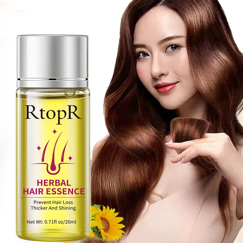Herbal Hair Growth Anti Hair Loss Liquid Promote Thick Fast Hair Growth Treatment 20ml Essential Oil Health Care Beauty Essence 