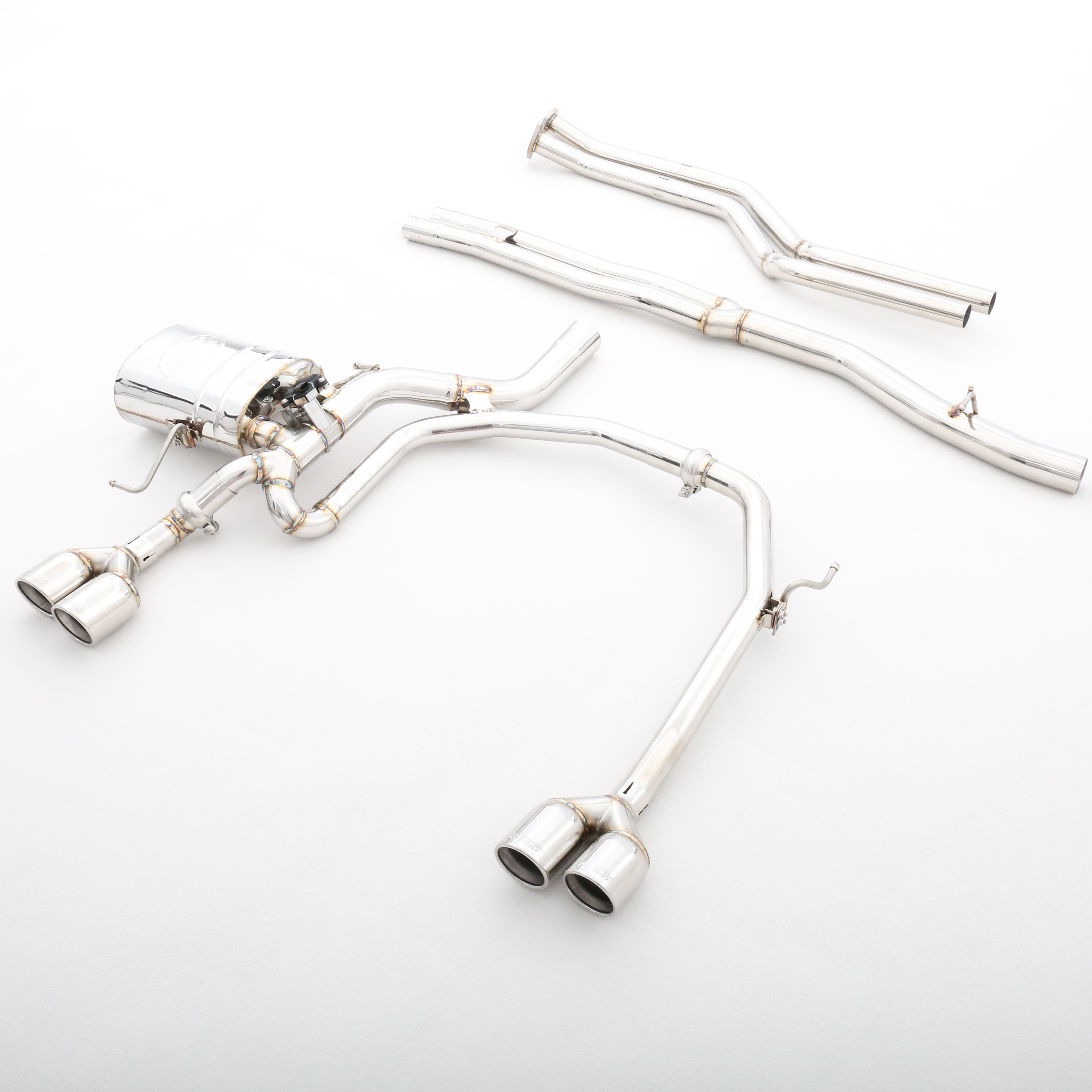 Aooas Stainless Steel Single Exhaust Pipe For Bmw E90 335i 5 Series E60 520i 523i 530i