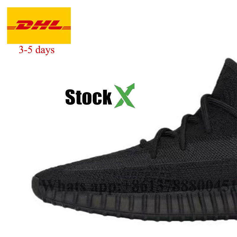 Og Top Quality New Design Yeezy 350 Black Reflective Sneakers Bred Running Sports Casual Breathable Yeezy Shoes 