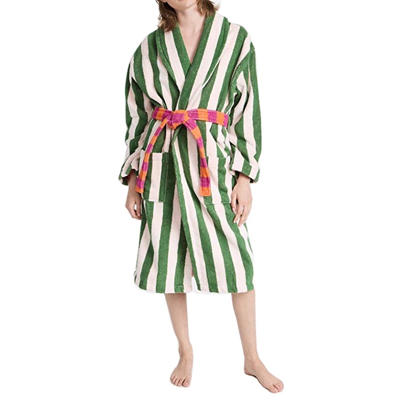 Men And Women In Cashmere Bathrobes 