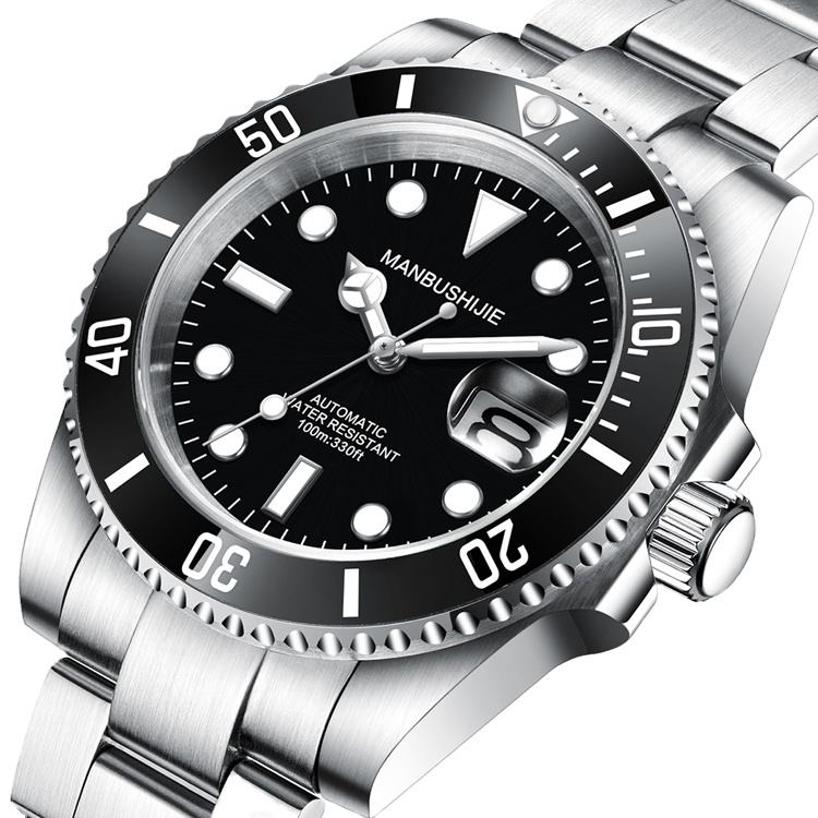 Corgeut China Factory Custom Watch Mechanical Watch Genius Sapphire Stainless Steel Waterproof 10atm Automatic Men Watch 