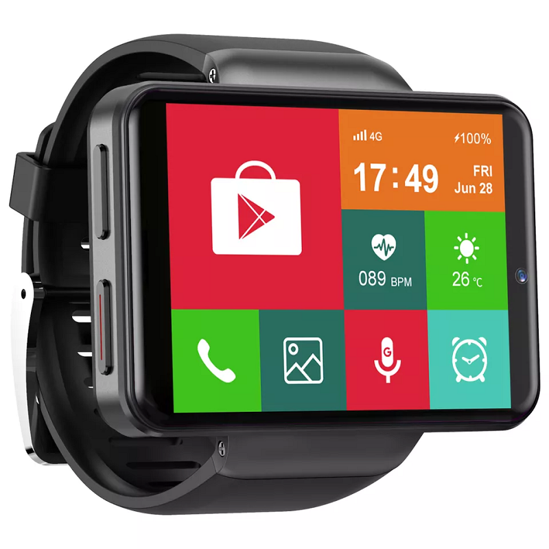 2022 Latest Video Call Smartwatch Phone Sim Card And Wifi Mobile Watch 4g Android For Men 