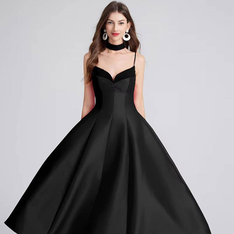 SB2868  Pencil European American High-end Women's Sexy  Corseted Spring Dresses for Women Elegant Long Evening Dresses