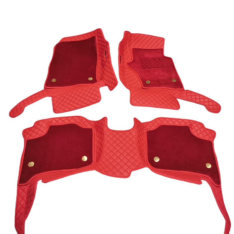 Custom Logo Full Set 7d Rubber Right-hand Drive Car Floor Mats For Mitsubishi Pajero Sport Audi A4 Mk8 