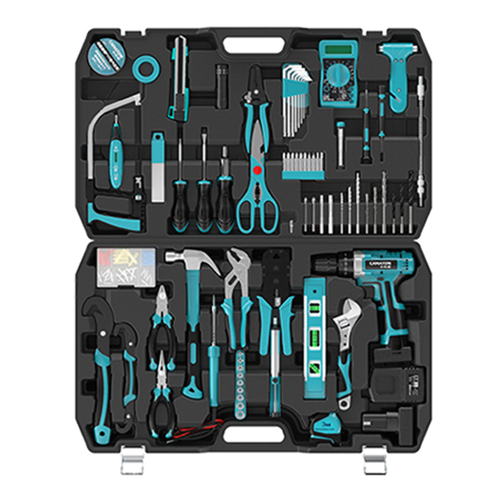 Factory Multi Set Storage,Power Accessories Case Heavy Duty Outdoor Household Repair Tools Set Plastic Tool Box/ 