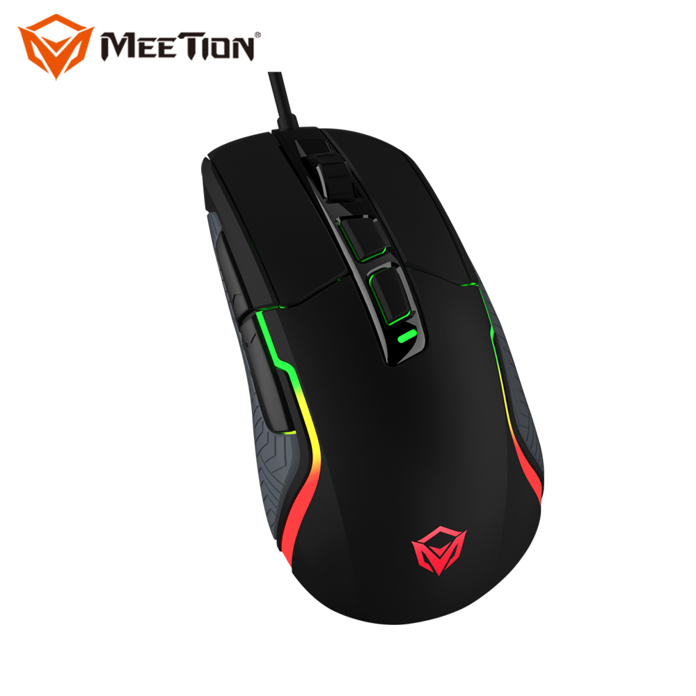 Meetion G3360 Computer Accessories Pro Gamer Optical Wired Rbg 5500dpi Ps4 7d Gaming Game Mouse 