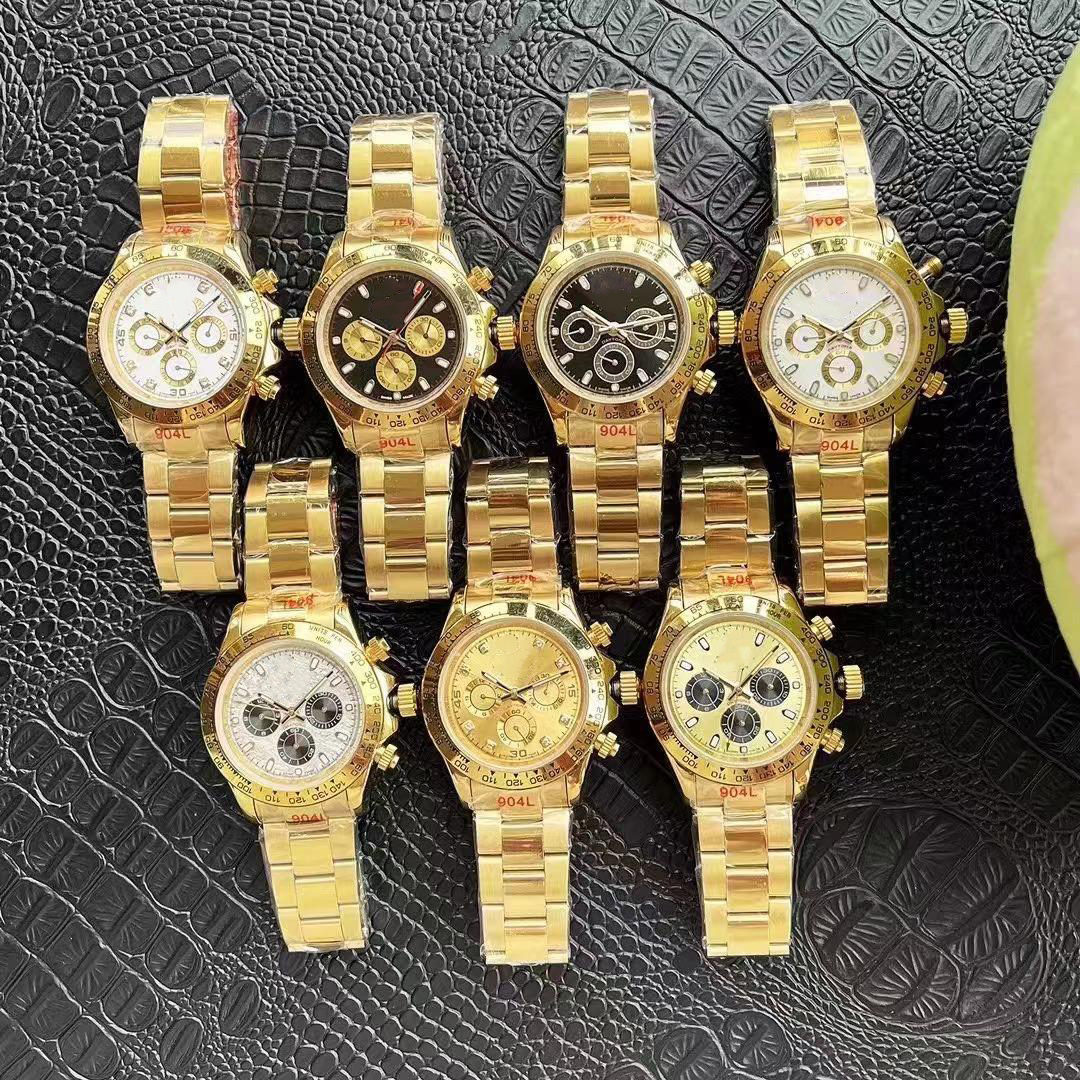 3a Gold Luxury Mens Automatic Movement Watch Full Sapphire Silver Dial Steel Strap Master Men&#39;s Watch 