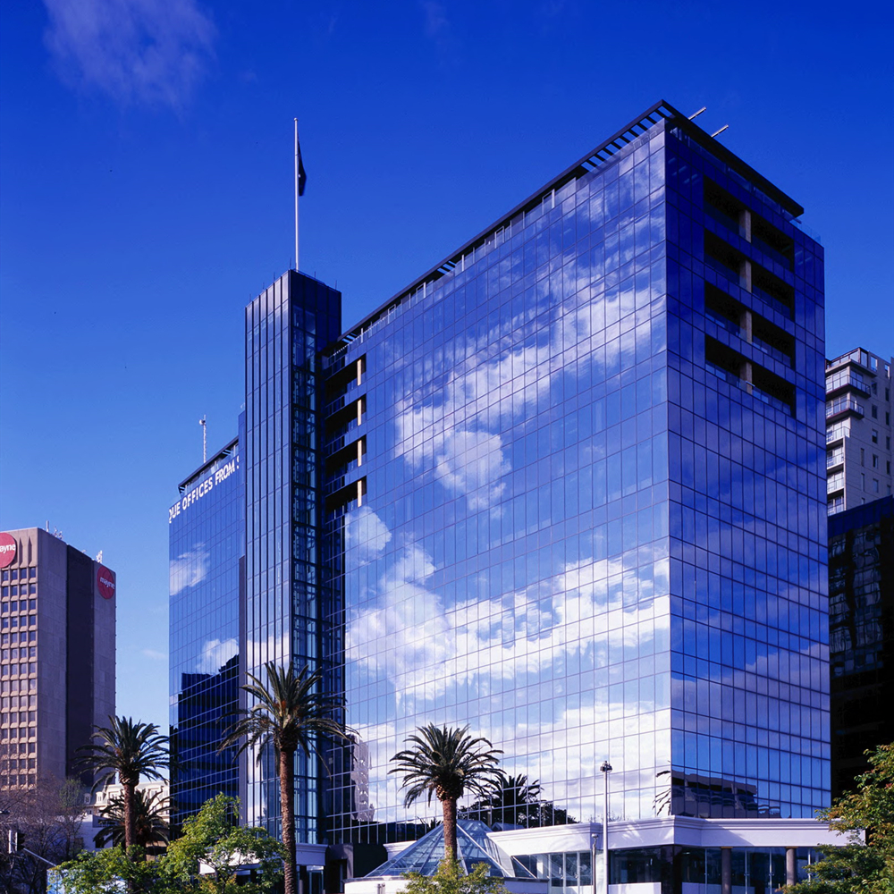 China Factory Process Float 5.5mm Dark Blue Reflective Glass For Home Appliances 