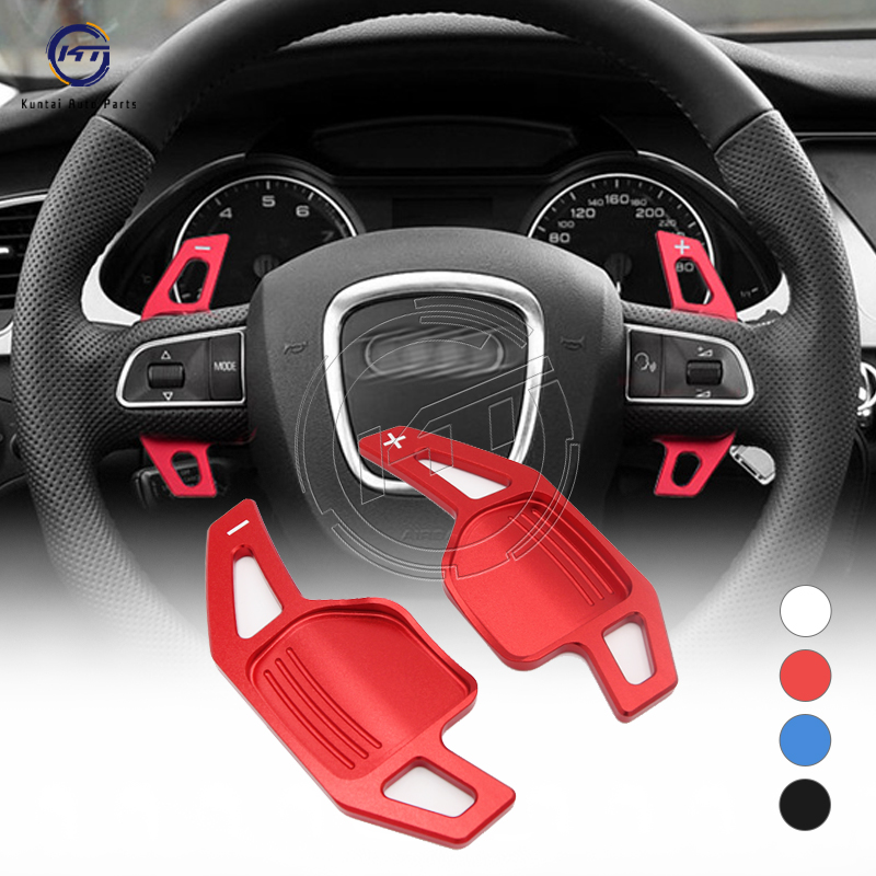 Aluminum Alloy Paddle Shifters For Audi A3 S3 A4 S4 B8 A5 S5 A6 S6 A8 Q5 Q7 Tt R8 Car Accessories 
