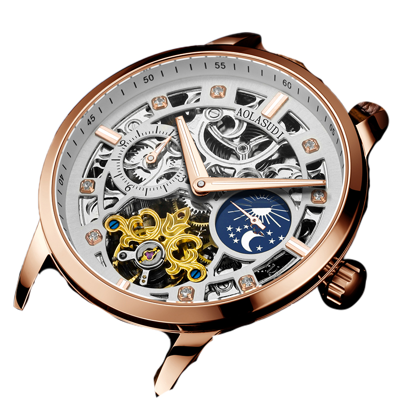 Simple Mechanical Watch High Waterproof Mechanic Watch 3atm Waterproof Mechanical Watches Men Wrist 