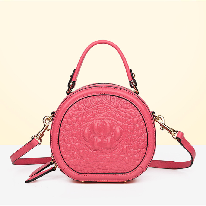 Oem Drop Shopping Vintage Ladies Luxury Genuine Leather Crossbody Shoulder Hand Bag Female Wholesale Women&#39;s Handbags 