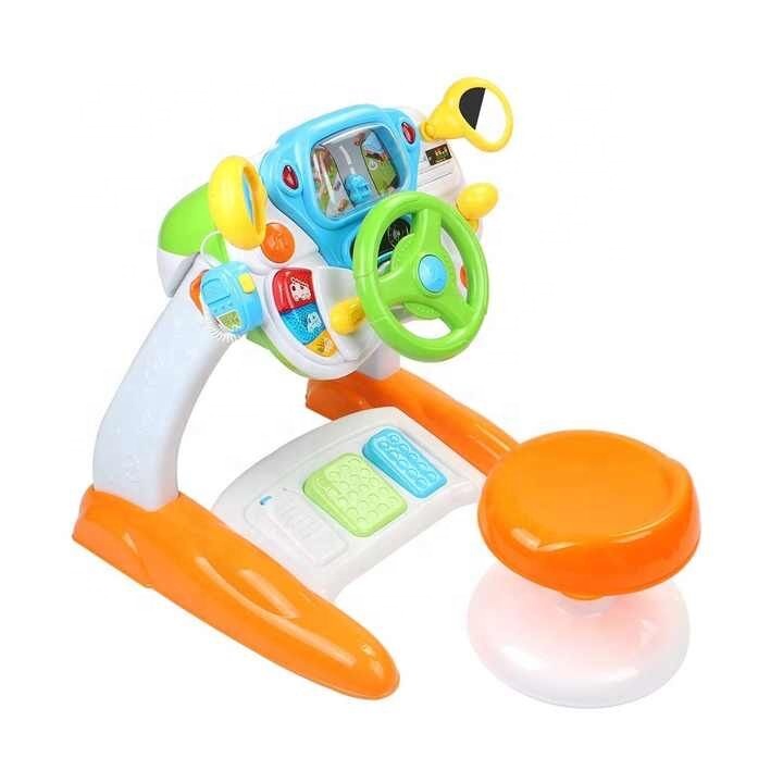 Baoli Simulation Driver Kids Steering Wheel Toy 