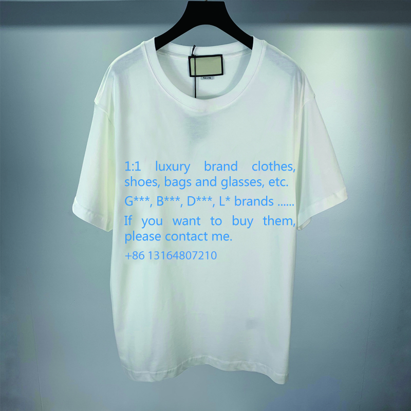 Various Luxury Brands 1:1 Design Top-level Clothes Short Sleeve T-shirts Wholesale Men's And Women's Clothing Of Various Brands 