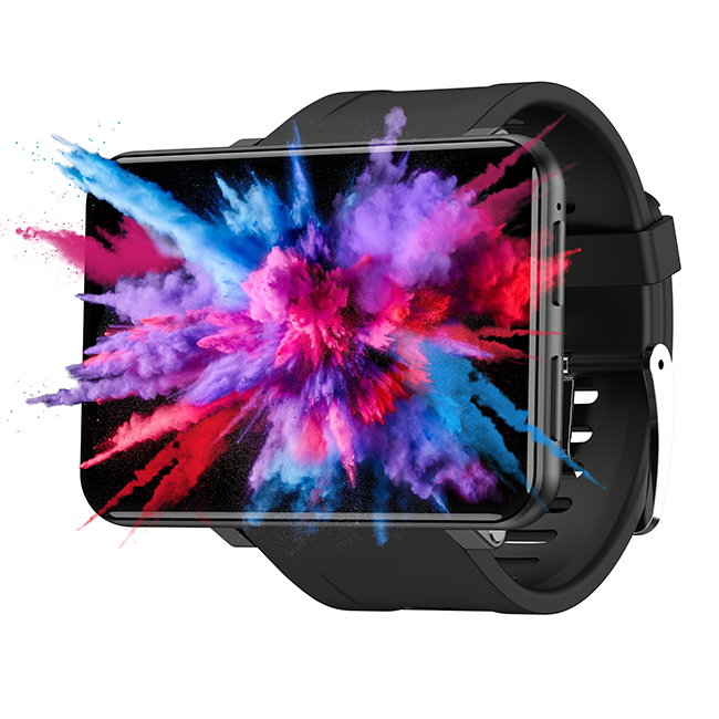 2.86&quot; Touch Screen Gps Wifi Bt Men Heart Rate Fitness Sports Tracker Reloj Smartwatch 500mp Camera 4g Smart Watch Android Phone 