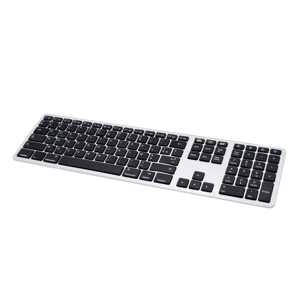 Computer Accessories Black Multi Device Big Keys Keyboard Teclado Inalambrico Blue Tooth 