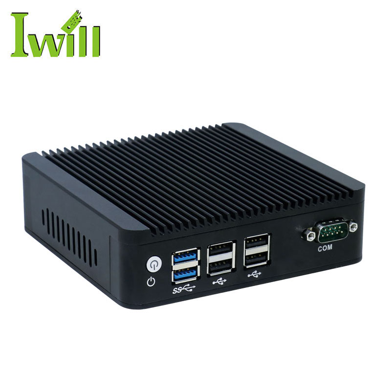 Slim Consumer Electronics Hardware &amp; Software Desktop Computer Case Tower Industrial Mini Pc For Shopping Mall Kiosk 