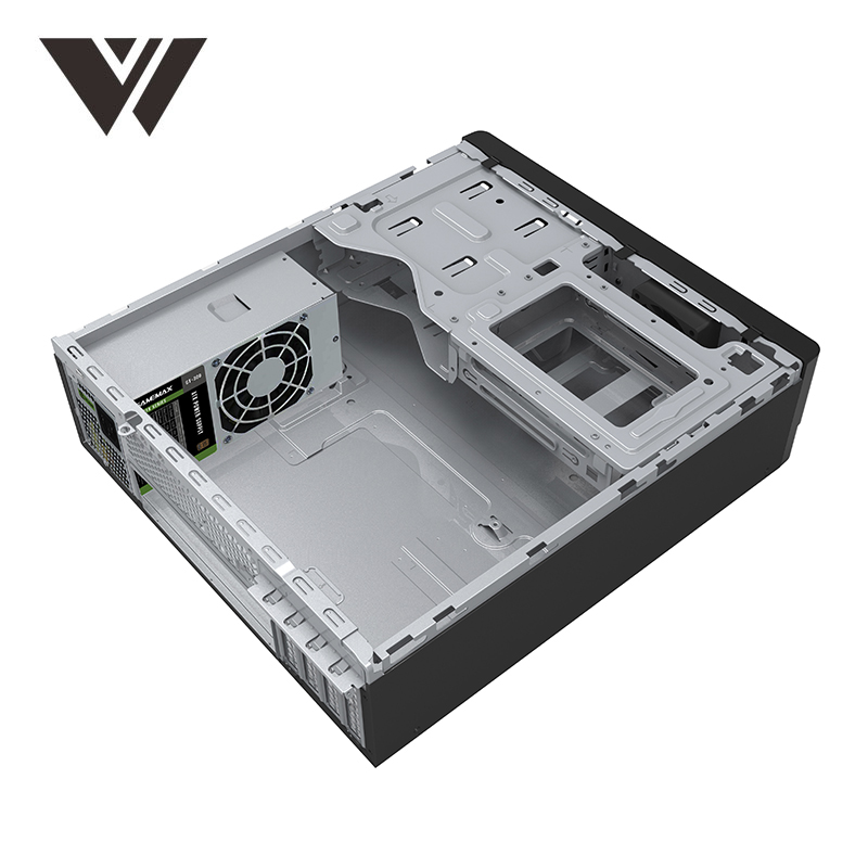 Weldon High Quality Portable Thin Mini Computer Case Custom Mini Itx Case Aluminum Mini Computer Pc Case 