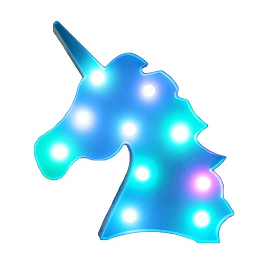 Home Decoration Unicorn Kids Night Light,Soft Lights Led Night Lamp,Multiple Choices From Butterfly Angel Crown Snow Kid Light 