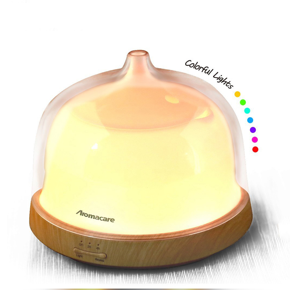 Aromacare 3d Visual Effects Glass Essential Oil Electric Aroma Diffuser 