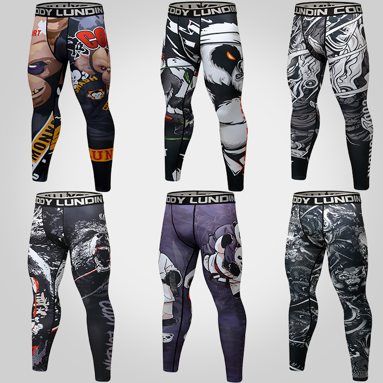 Men Running Sportswear 3d Printed Design Your Own Superhero Leggings 
