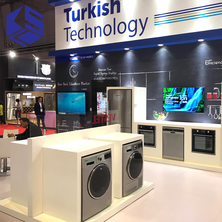 Promotion! Simple Design Wall Amount Home Appliances Display Stands For Sale 